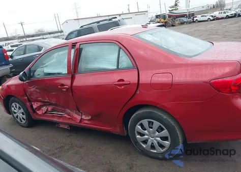 2010 Toyota Corolla Le из США, поврежденный, VIN 2T1BU4EE6AC267756